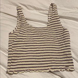 Holister cropped tank top